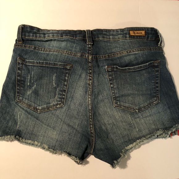 STS Blue Nordstrom shorts Sz13 Factory Distressed - Picture 3 of 5